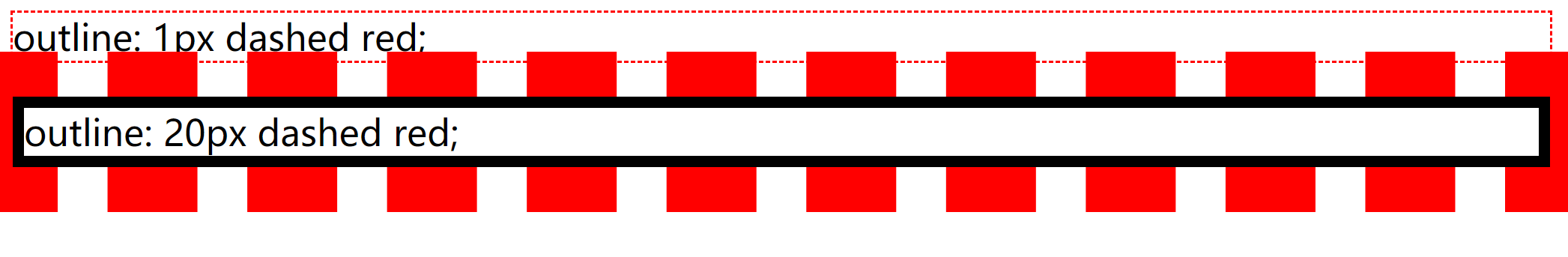 CSS  不规则的轮廓-outline